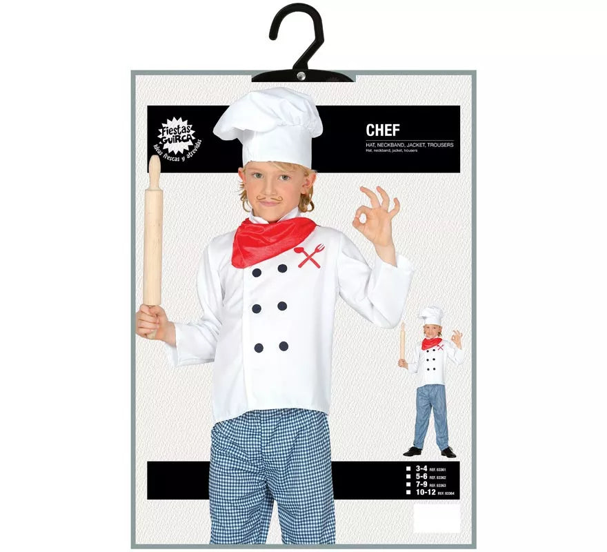 Disfraz de Cocinero para niño