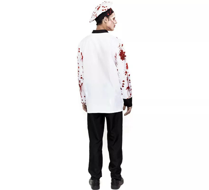 Disfraz de Cocinero Zombie para hombre