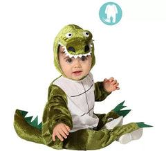 Crocodile Costume with Green Tail for Baby