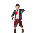 Disfraz de Colegial zombie para niño