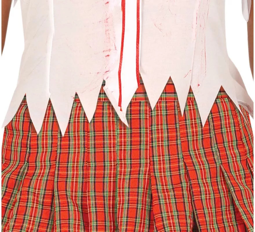 Disfraz de Colegiala Zombie para mujer