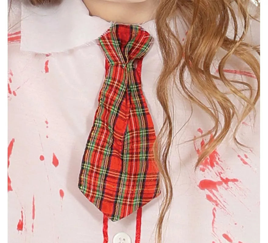 Disfraz de Colegiala Zombie para niña