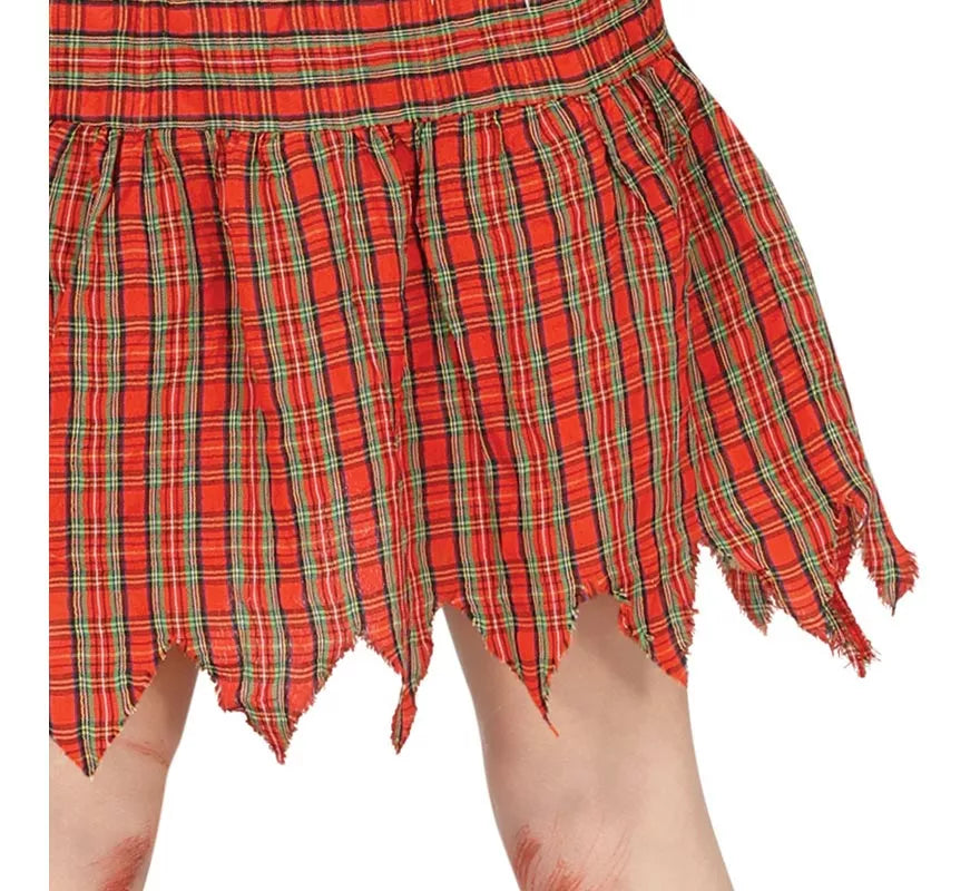 Disfraz de Colegiala Zombie para niña