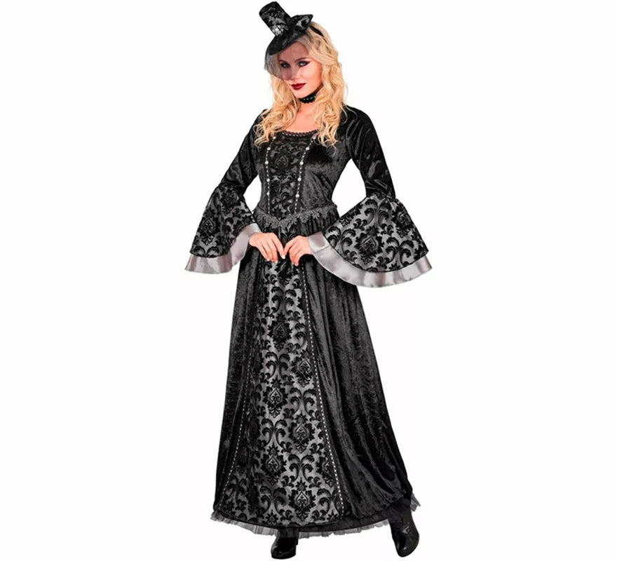 Translation missing: en.Disfraz de Condesa Vampiresa Oscura para mujer