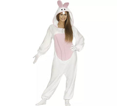 Costume da coniglietto bianco per adulti