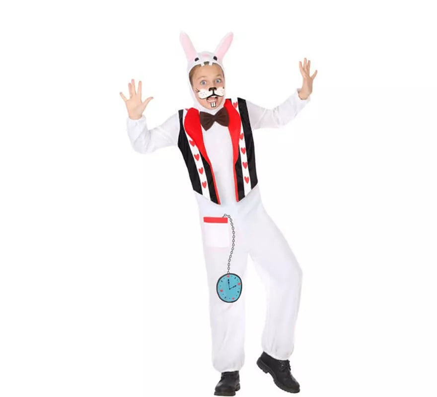 Disfraz de Conejo del Tiempo para niño