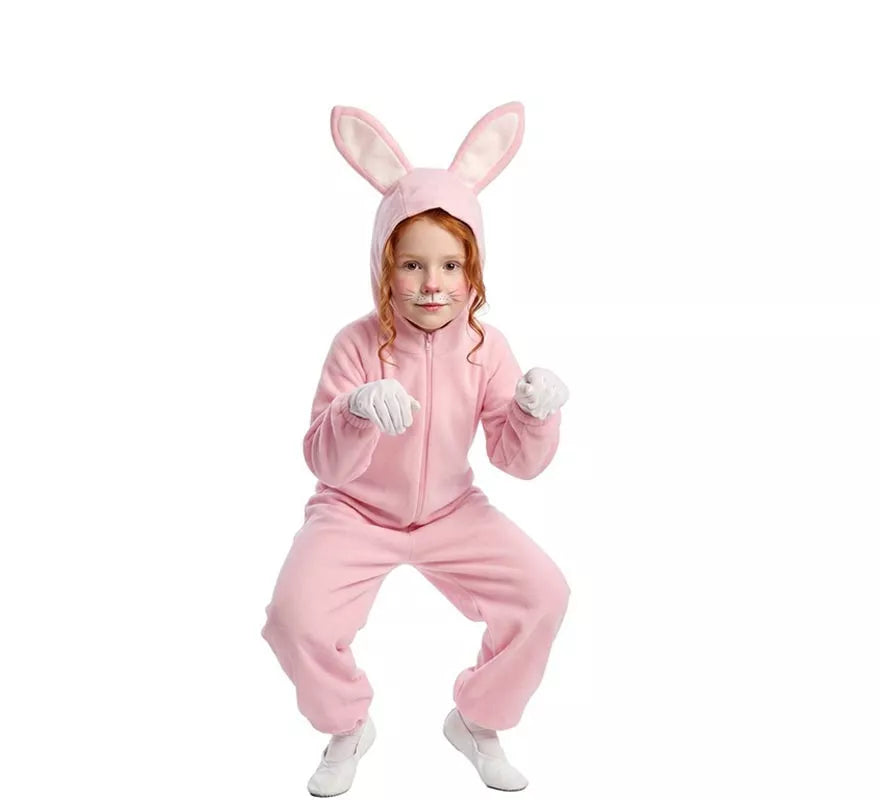 Disfraz de Conejo rosa para niños