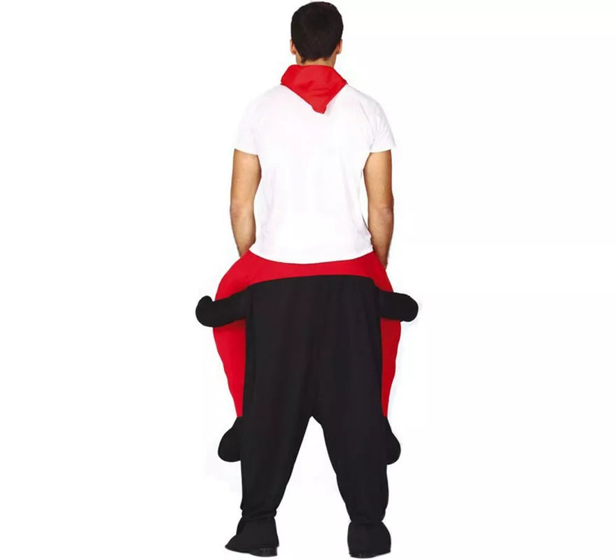 Disfraz de Corredor San Fermín Montando Toro para adultos