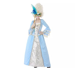 Blue Courtesan costume for girls