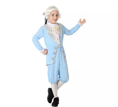 Blue Courtier costume for boys
