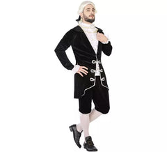Black Courtier Costume for Men
