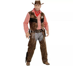 Fato de cowboy pistoleiro para homem