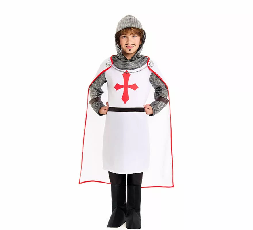 Translation missing: en.Disfraz de Cruzado Templario para niño