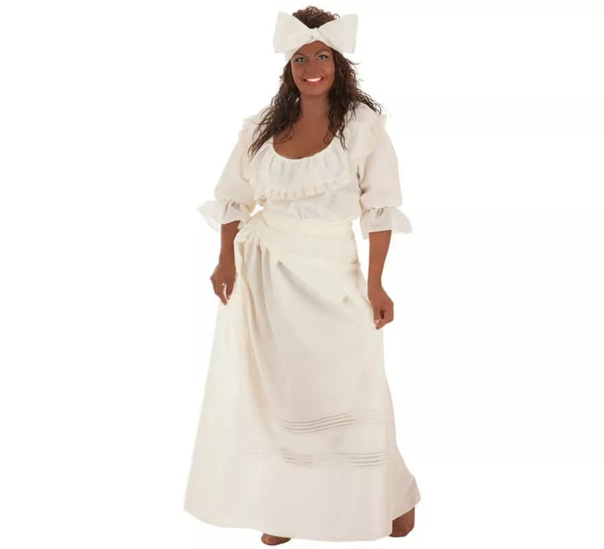 Translation missing: en.Disfraz de Cubana Beige para mujer