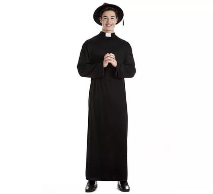 Disfraz de cura para hombre
