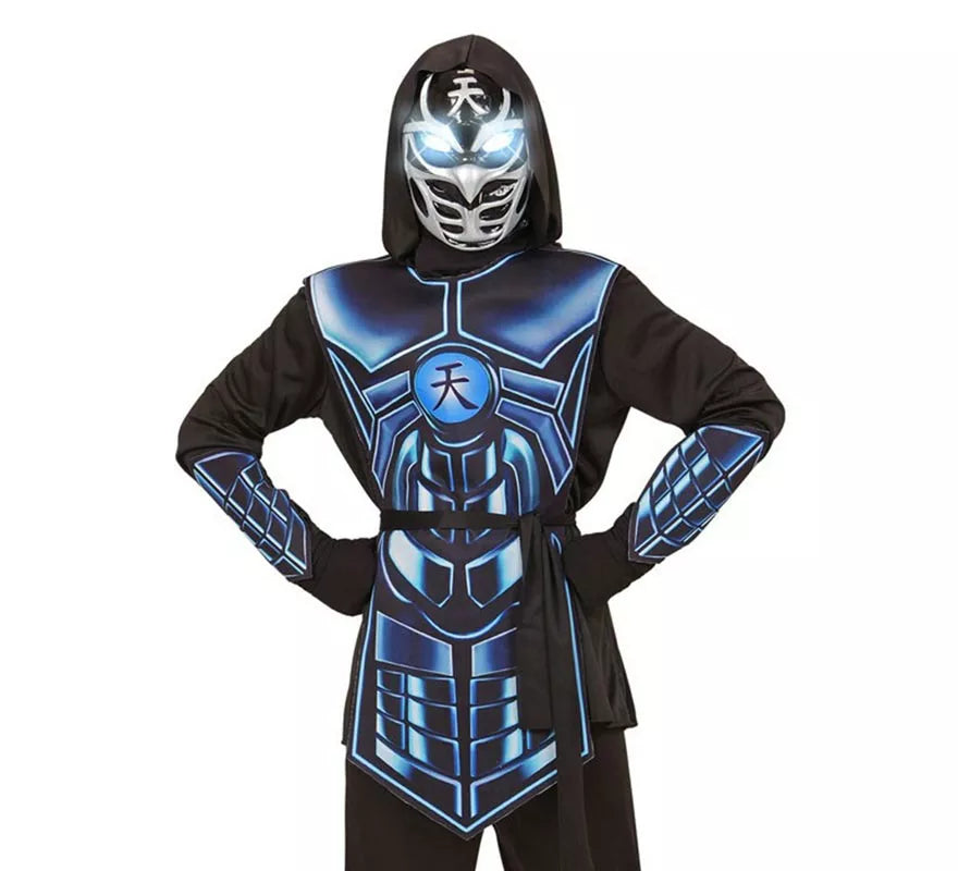 Translation missing: en.Disfraz de Cyber Ninja Luminoso y Sonoro para niño