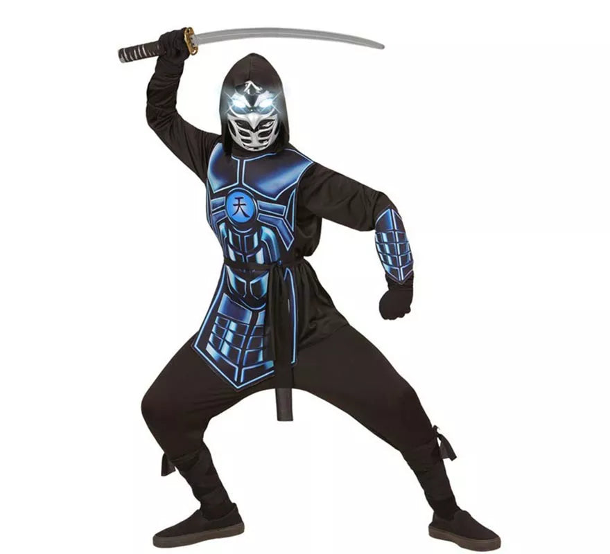 Disfraz de Cyber Ninja Luminoso y Sonoro para niño