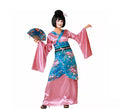 Disfraz de Dama China Kimono Rosa para mujer