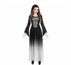 Women's Gray Gothic Lady Costume