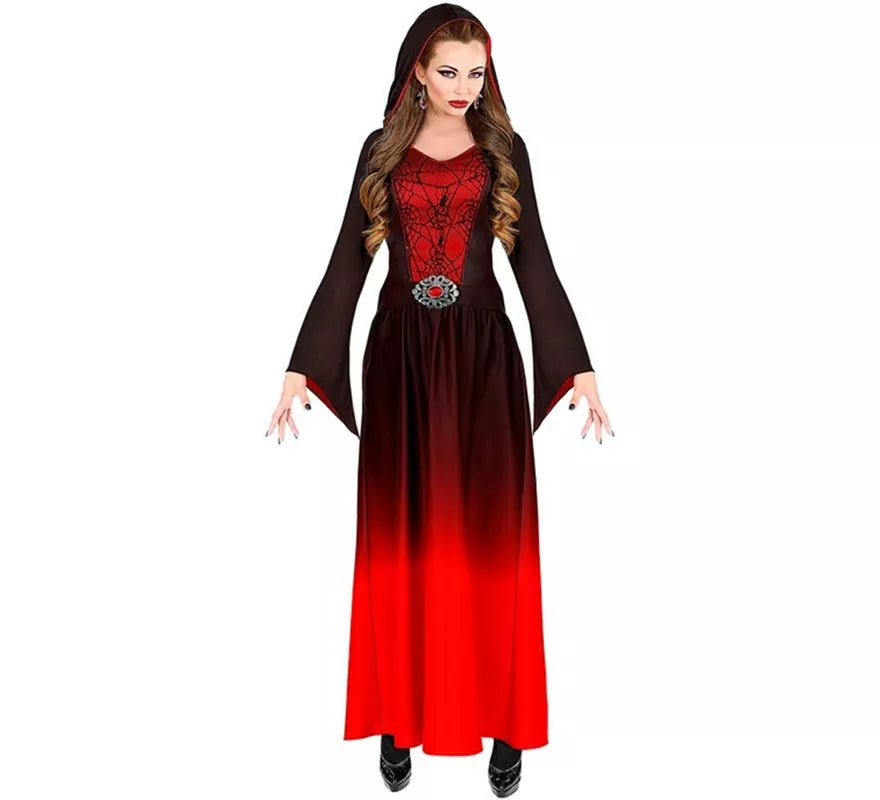 Translation missing: en.Disfraz de Dama Gótica rojo para mujer