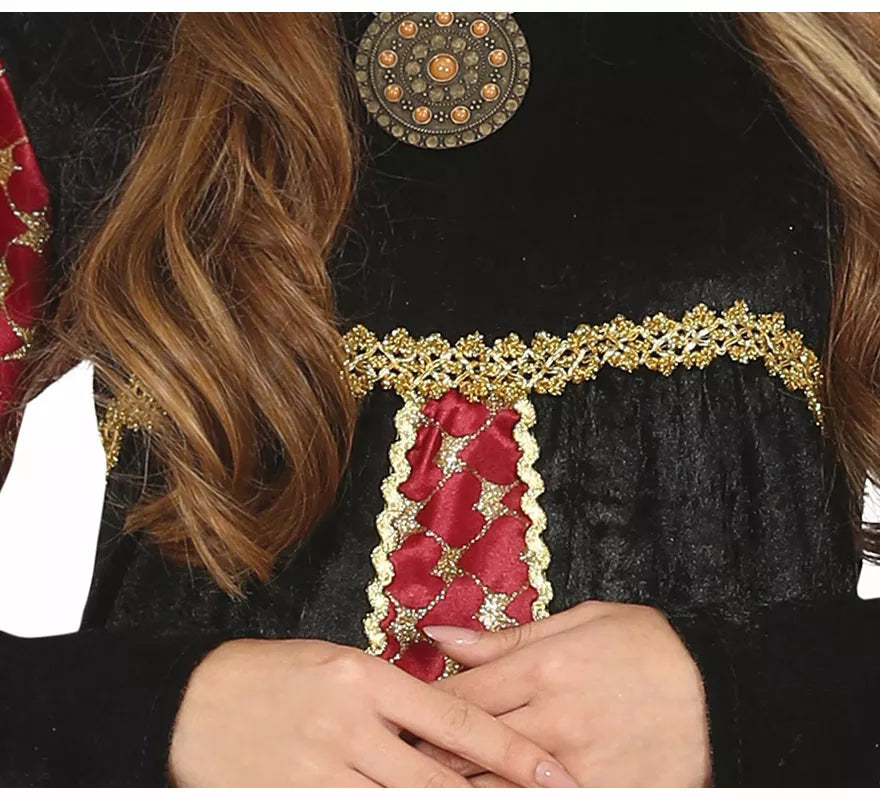 Disfraz de Dama Medieval para adolescente