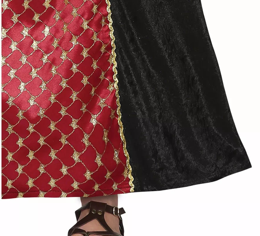 Disfraz de Dama Medieval para adolescente