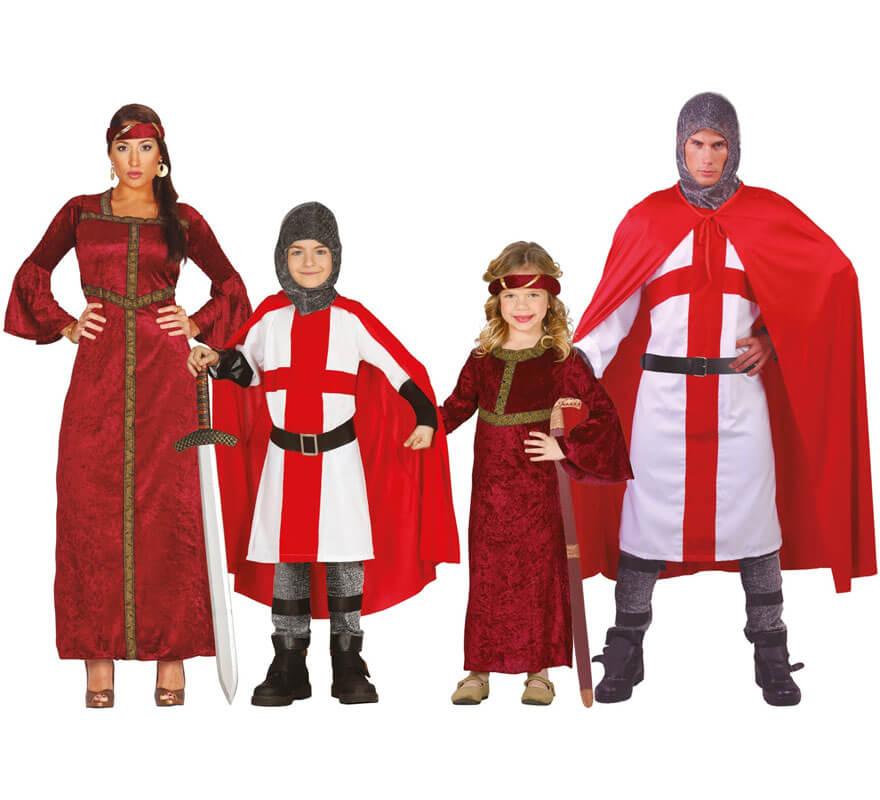Disfraz de Dama Medieval para mujer