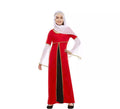 Disfraz de Dama Medieval Roja para niña