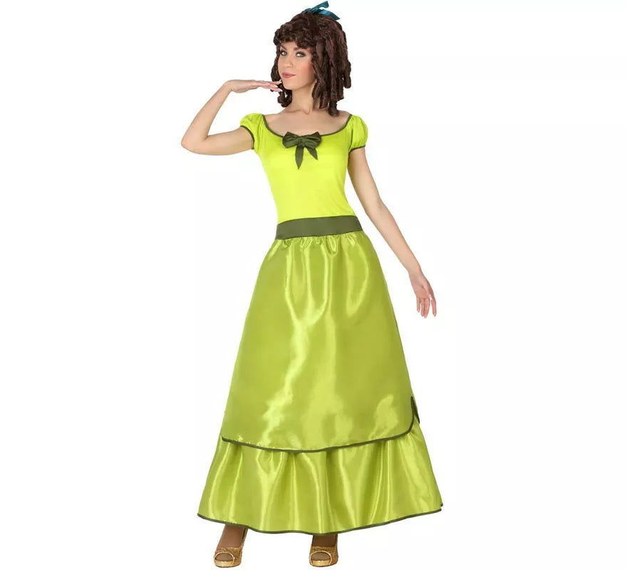 Translation missing: en.Disfraz de Dama Sureña amarillo para mujer