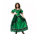 Disfraz de Dama Sureña verde para mujer
