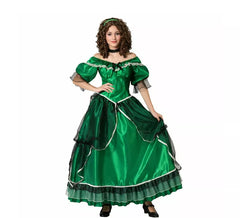Green Southern Lady Costume for Women