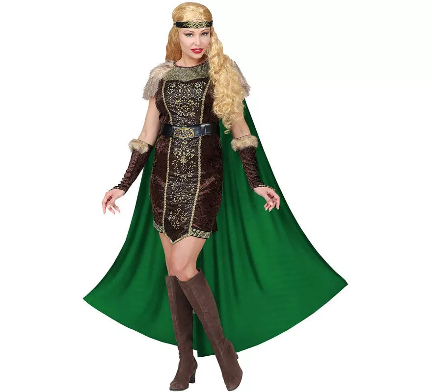 Disfraz de Dama Vikinga para mujer