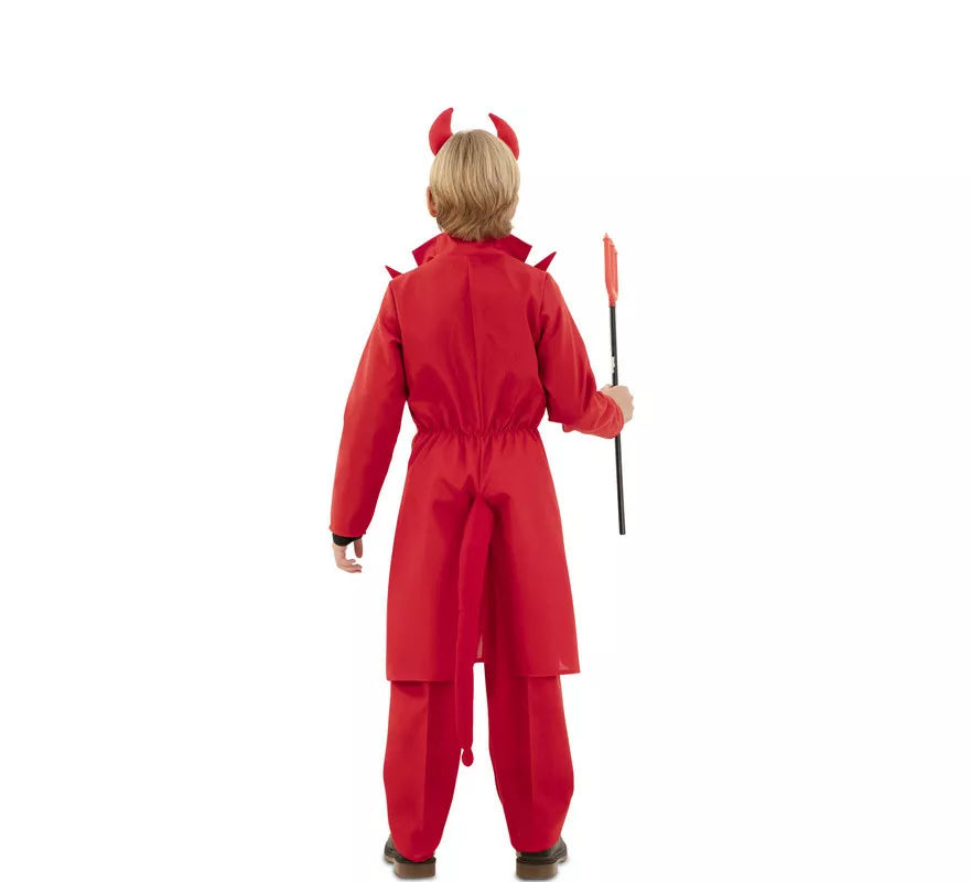 Disfraz de Demonio Elegante con chaqueta para niño