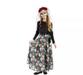 Disfraz de Día de Los Muertos para niña