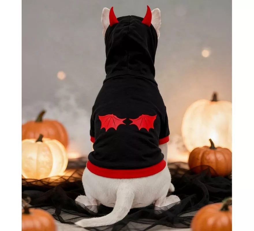 Translation missing: en.Disfraz de Diablo con cuernos para perro