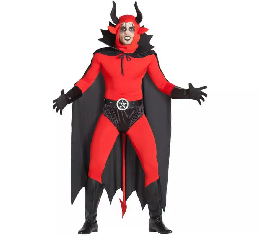 Translation missing: en.Disfraz de Diablo con Estrella para hombre