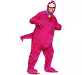 Disfraz de Dinosaurio Rosa para hombre
