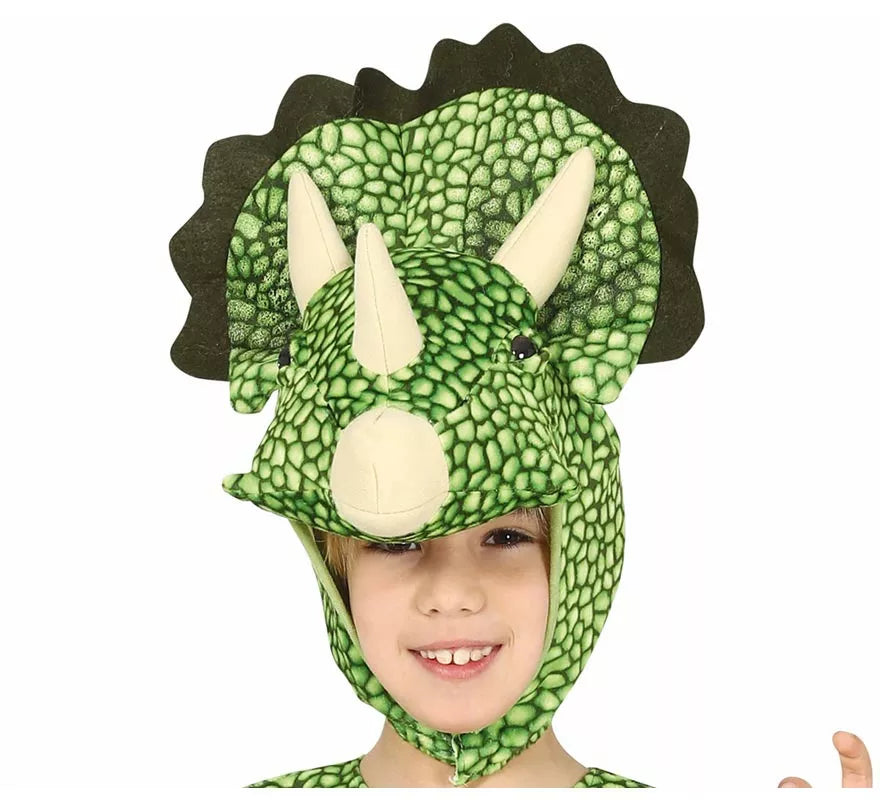 Disfraz de Dinosaurio Triceratops para niños