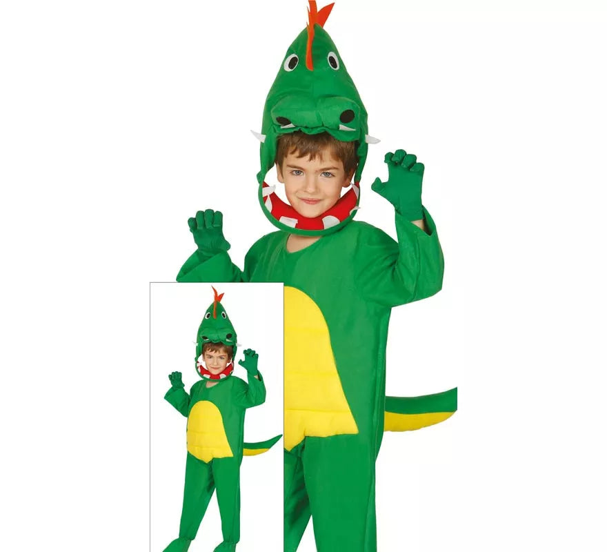 Translation missing: en.Disfraz de Dinosaurio verde