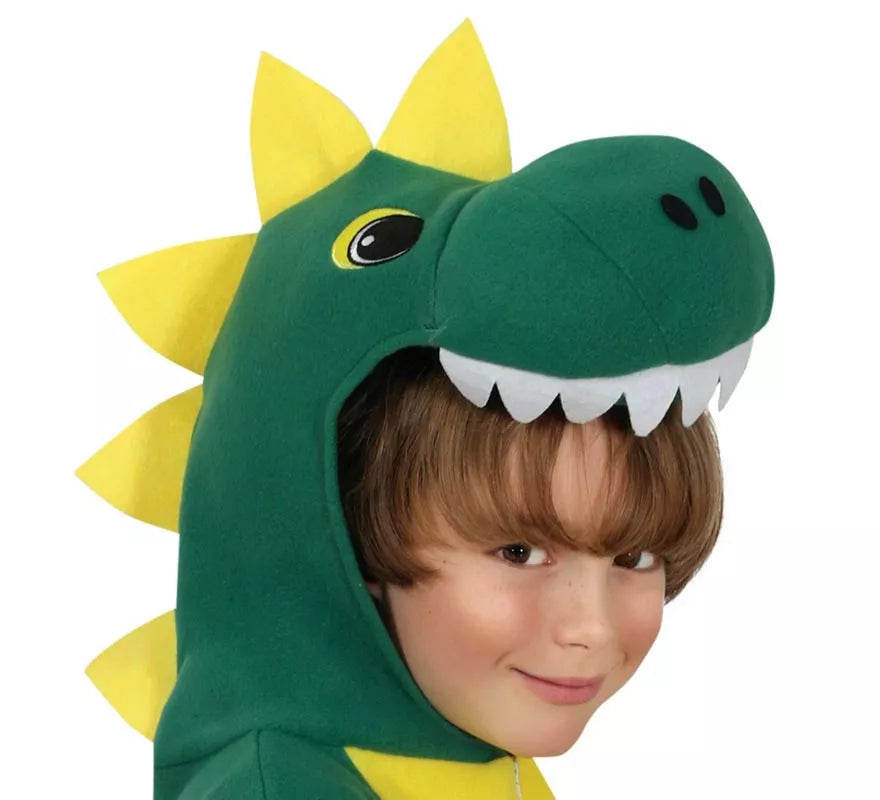 Disfraz de Dinosaurio verde para niños