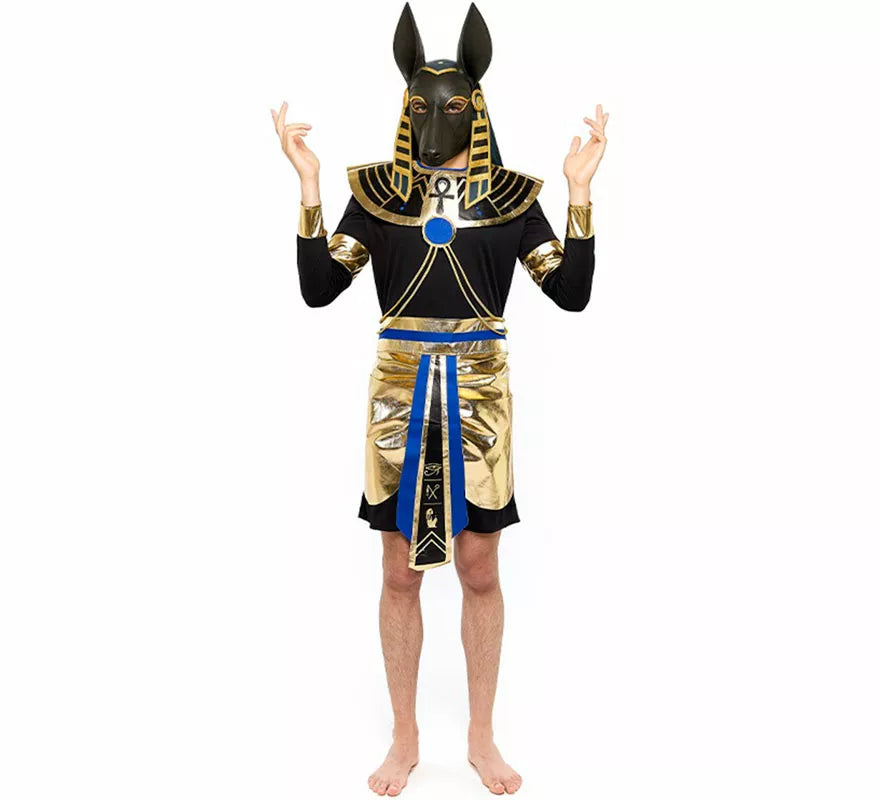 Disfraz de Dios Egipcio Anubis para hombre