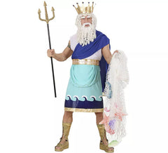 God Poseidon or Neptune costume for men