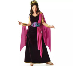 Greek Goddess Costume with Cape for Women