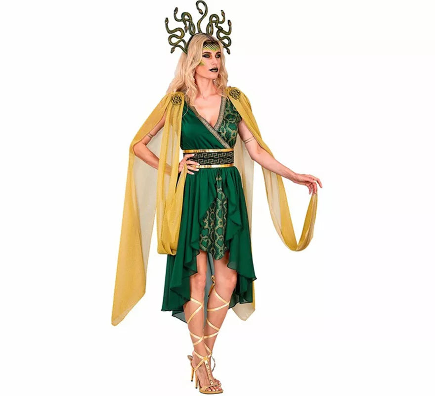 Disfraz de Diosa Griega Medusa para mujer