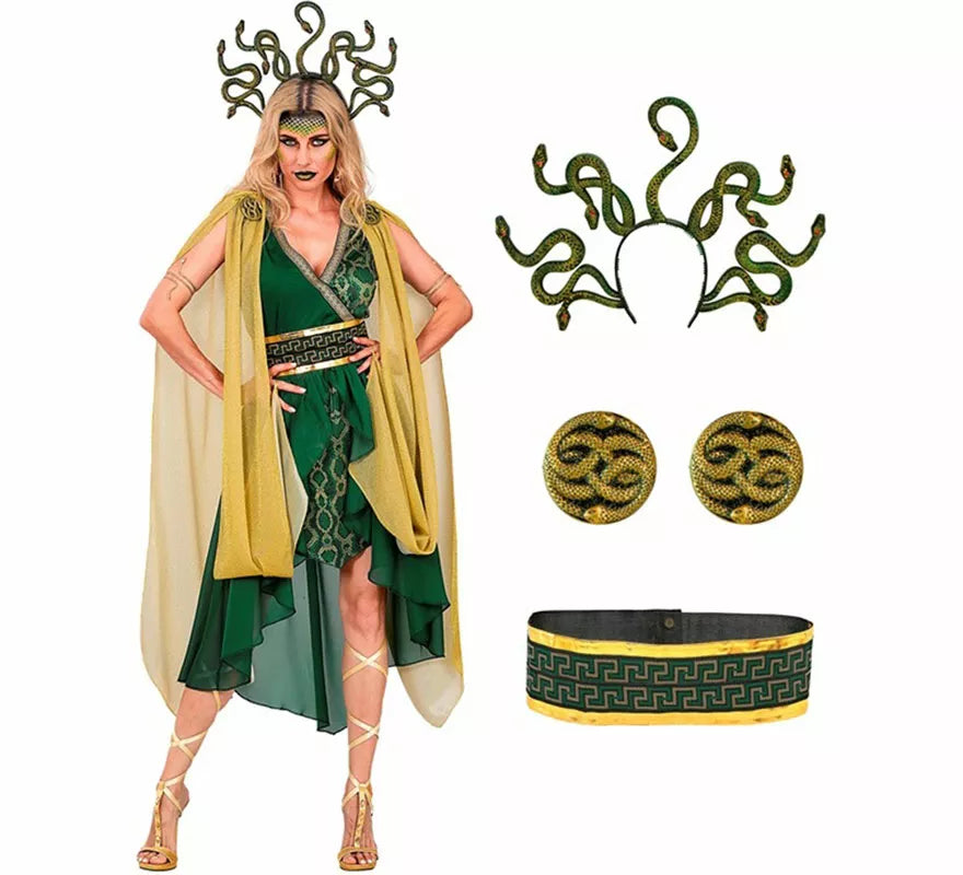Translation missing: en.Disfraz de Diosa Griega Medusa para mujer