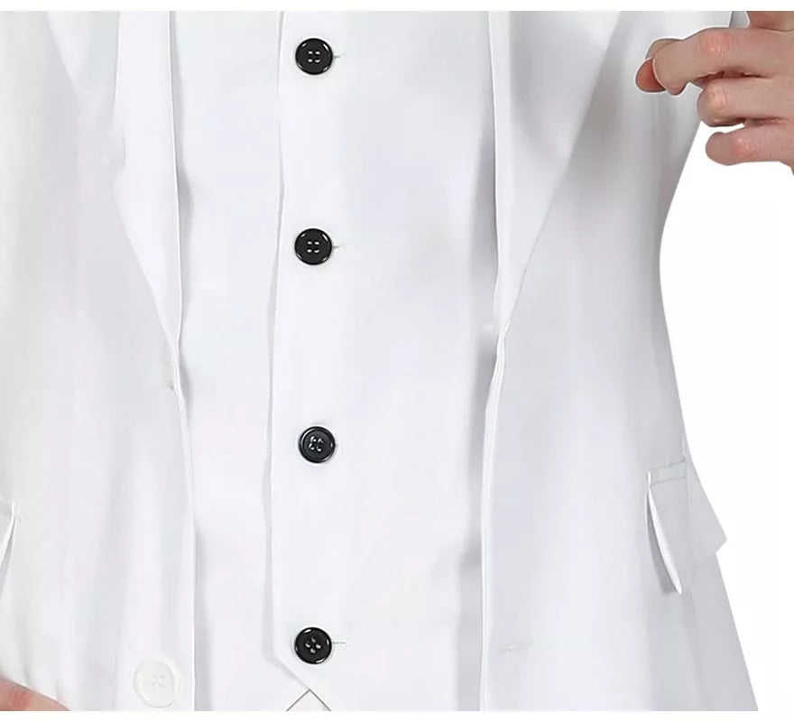 Disfraz de Disco Blanco y Negro para Hombre