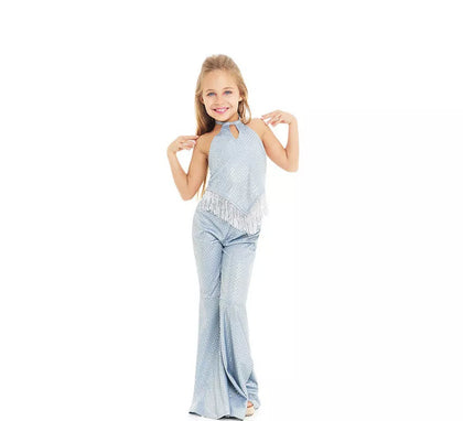 Disfraz de Disco Dance Brillante para niña