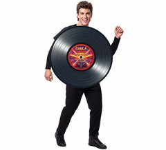 Adult Retro Vinyl Record Costume