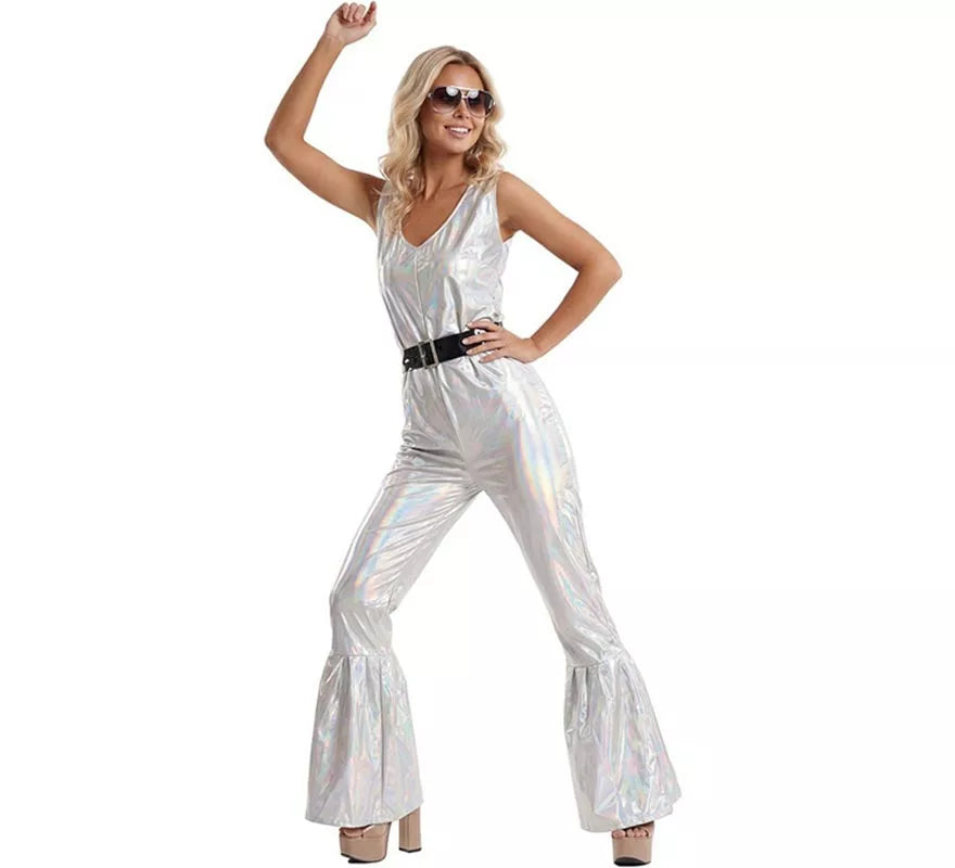 Disfraz de Disco Deslumbrante para mujer