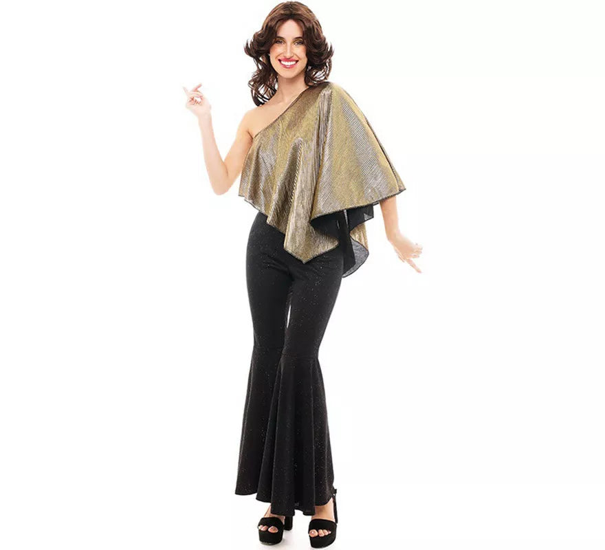 Disfraz de Disco Diva acampanado para mujer